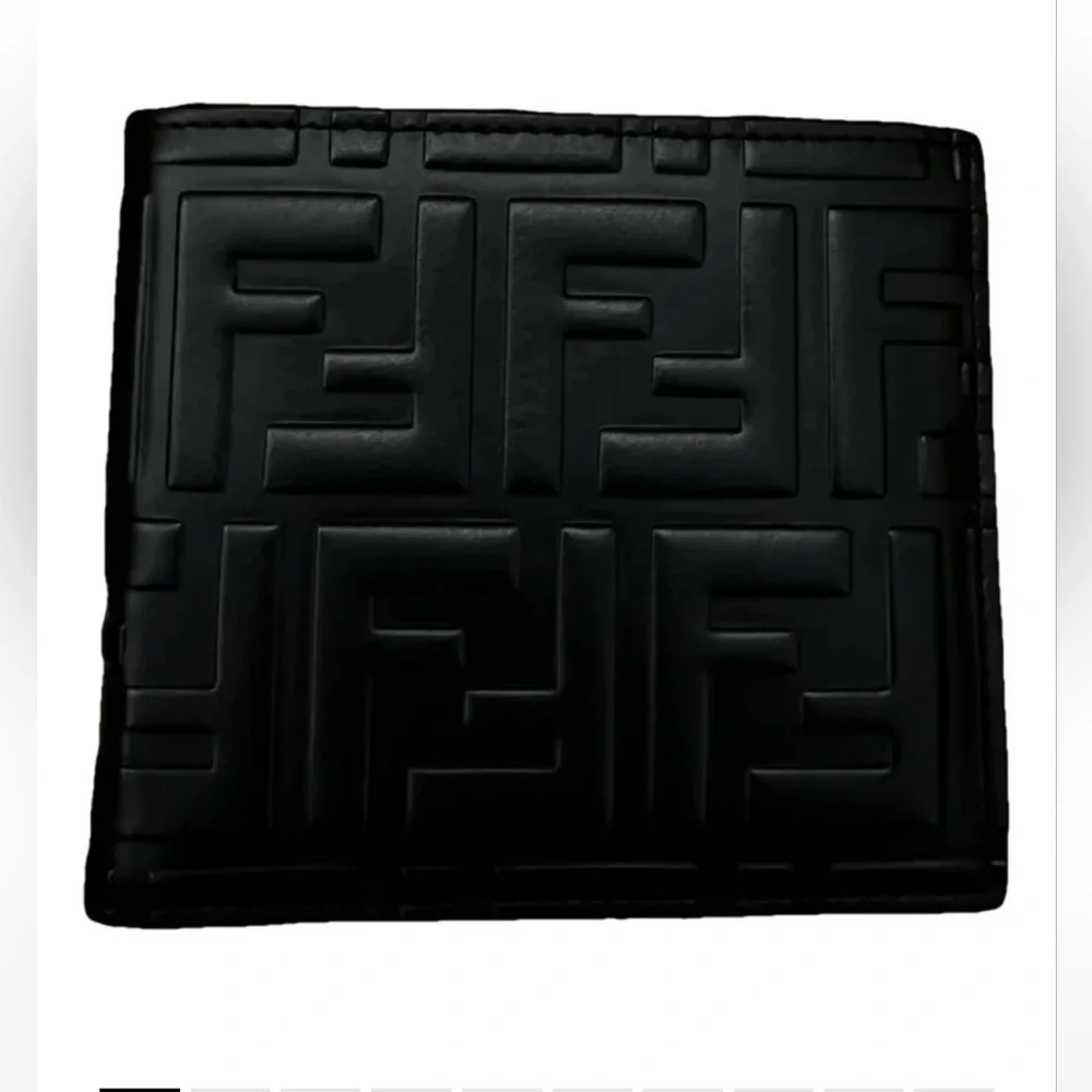 FENDI FF Bifold Men Wallet - Picture 2 of 10